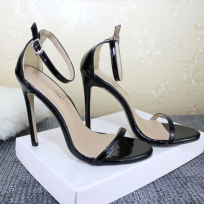 Single Strap High Heels Sandals