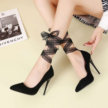 Thin Shallow Mouth Lace Strap