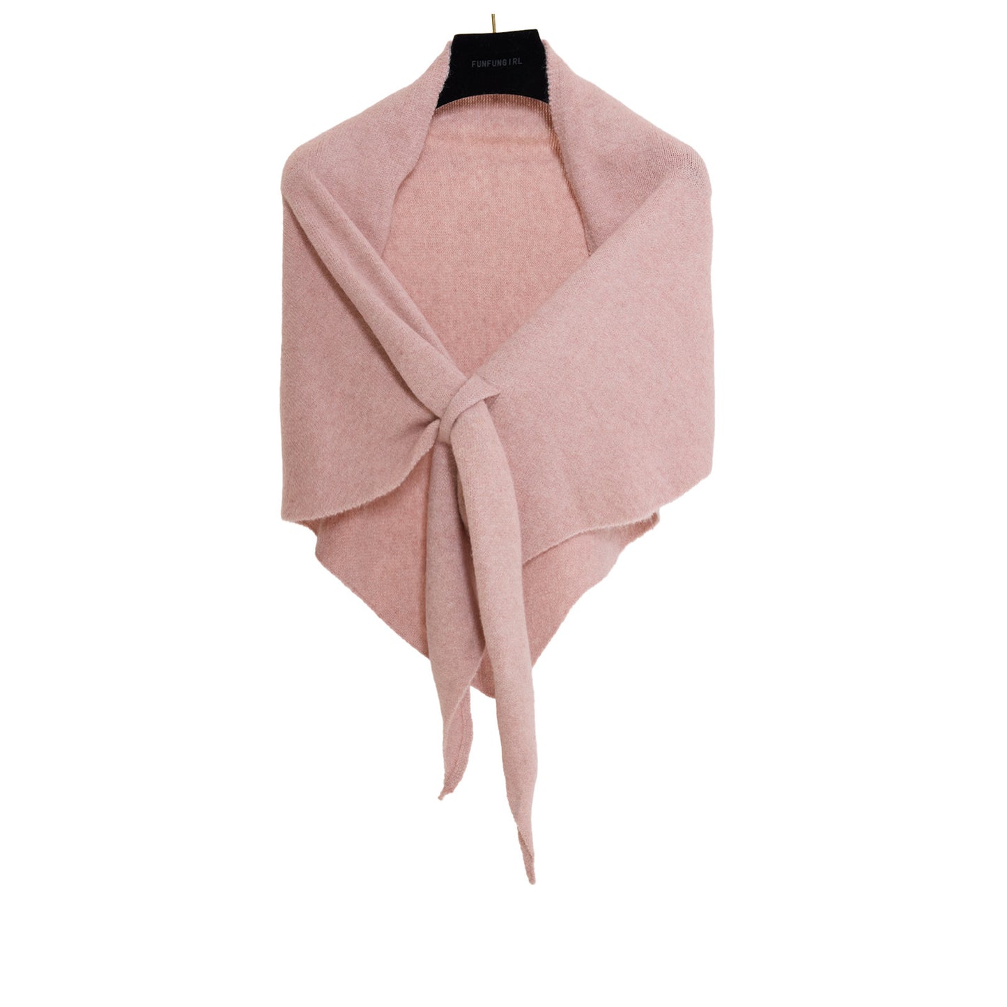 Triangular Solid Color Neck Wrap Shawls