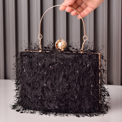 Tassel Square Crossbody Shoulder Handbags