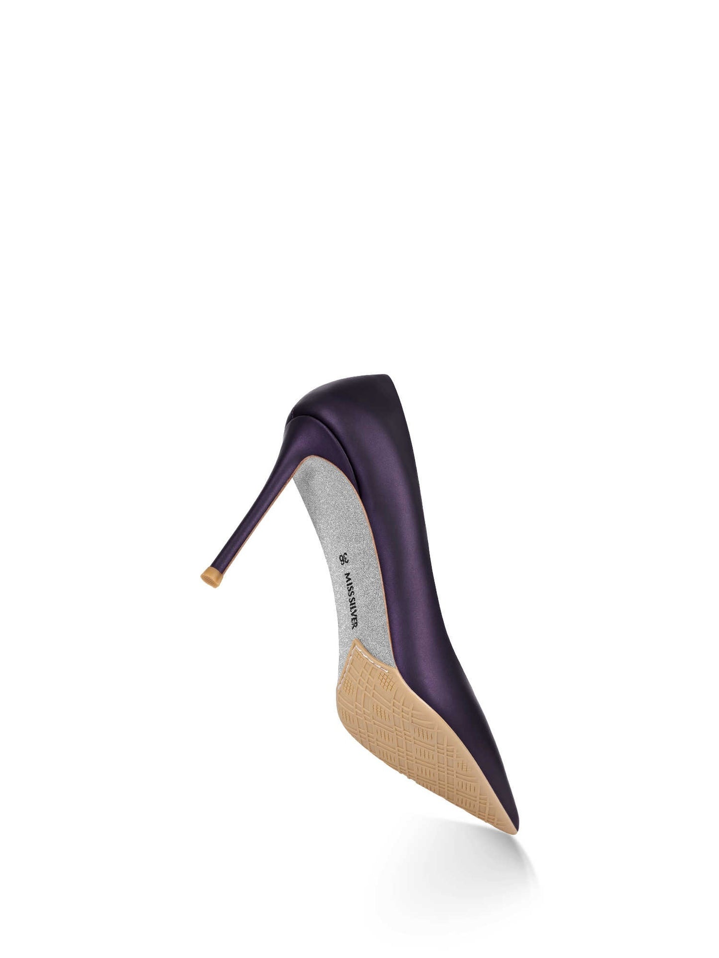 Pointed High Stiletto Heel Leather Pumps