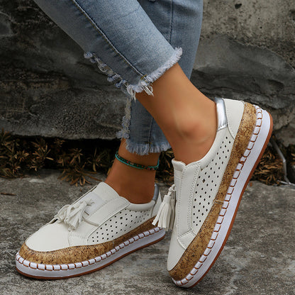 Tassel Round Toe Flat Shoes