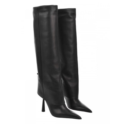Pointed Toe Stiletto Heel Boots
