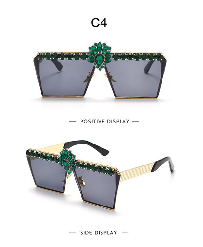 Square Jewel Sunglasses
