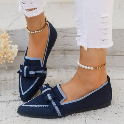 Casual Bowknot Element Shoes