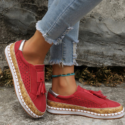 Tassel Round Toe Flat Shoes