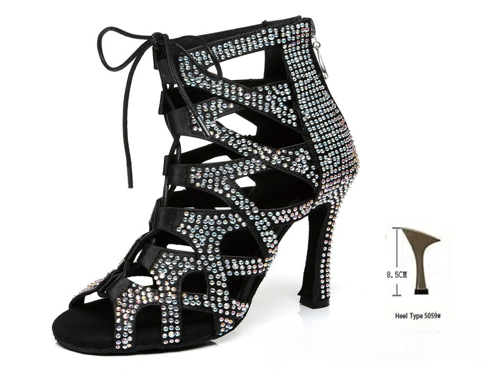 Strappy Lace Up Heels