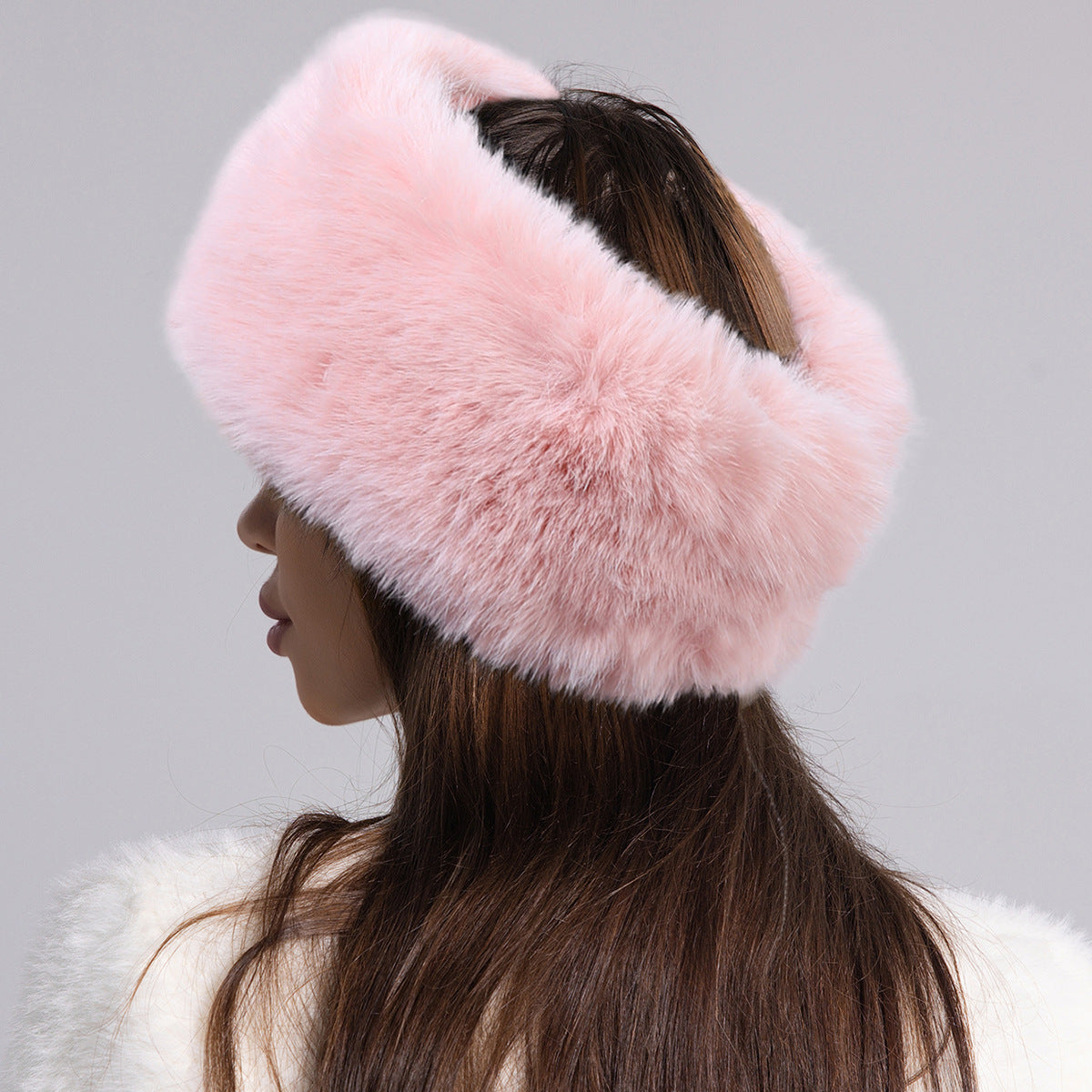 Fur Ball Woolen Thickened Hats