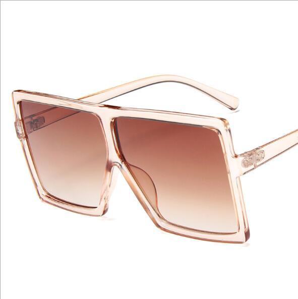 Oversized Square Designer Big Frame Sunglasses