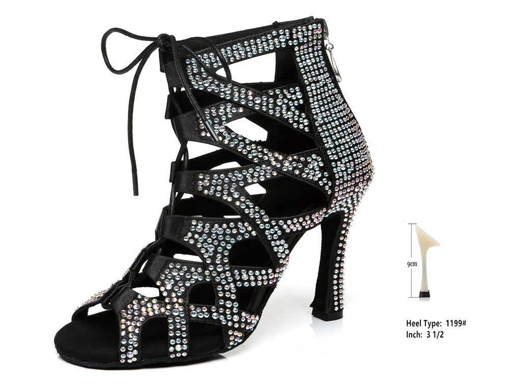 Strappy Lace Up Heels
