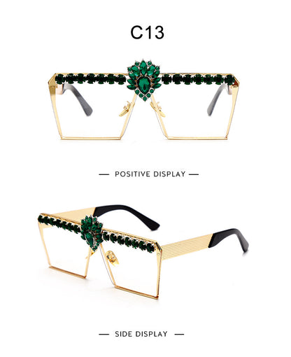Square Jewel Sunglasses