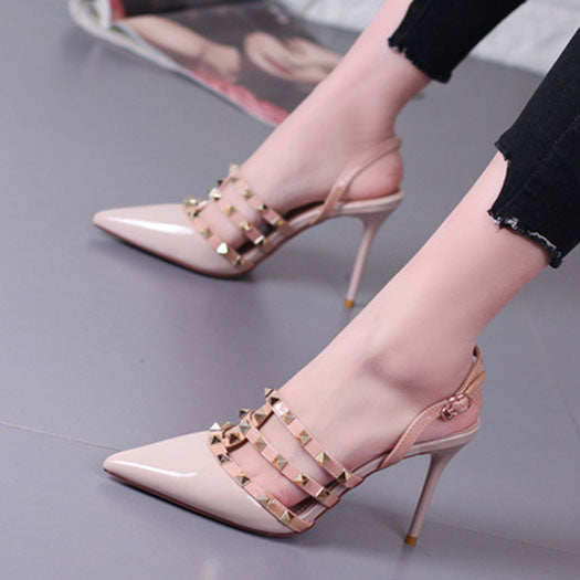 Baotou Rivet Heels