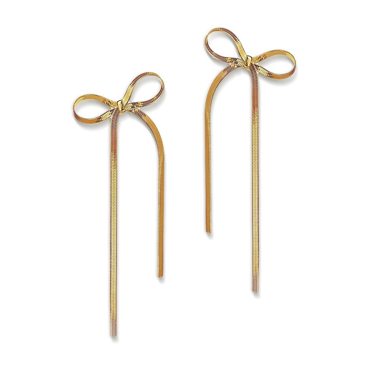 Electroplating Real Gold Simple Earrings