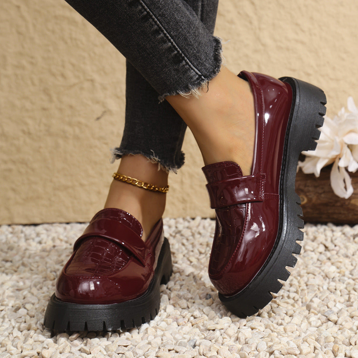 British Style Vintage Leather Shoes