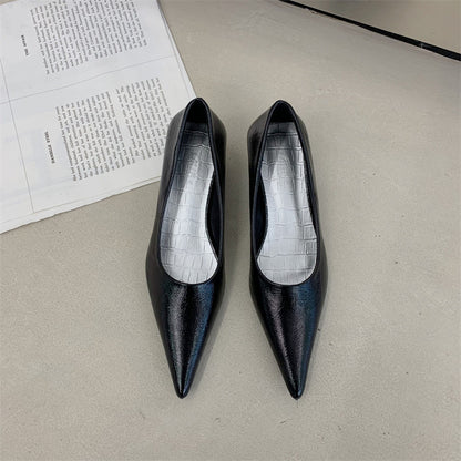 Pointed Toe Low-cut Pumps