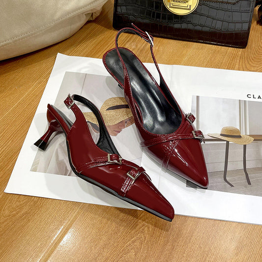 Elegant Shoes With Buckle