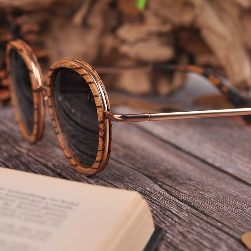 Full Wooden Sunglasses