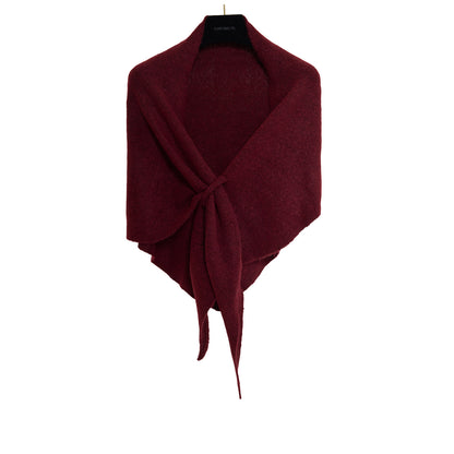 Triangular Solid Color Neck Wrap Shawls