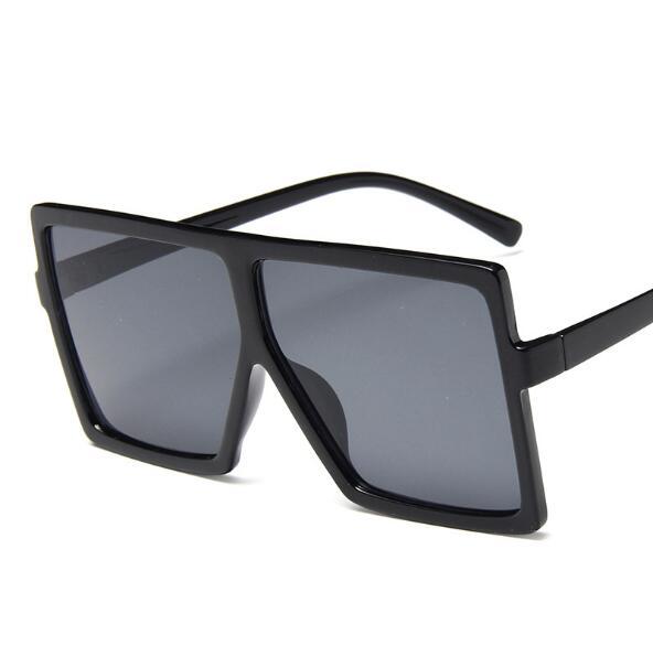 Oversized Square Designer Big Frame Sunglasses