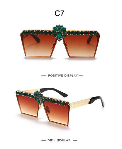 Square Jewel Sunglasses