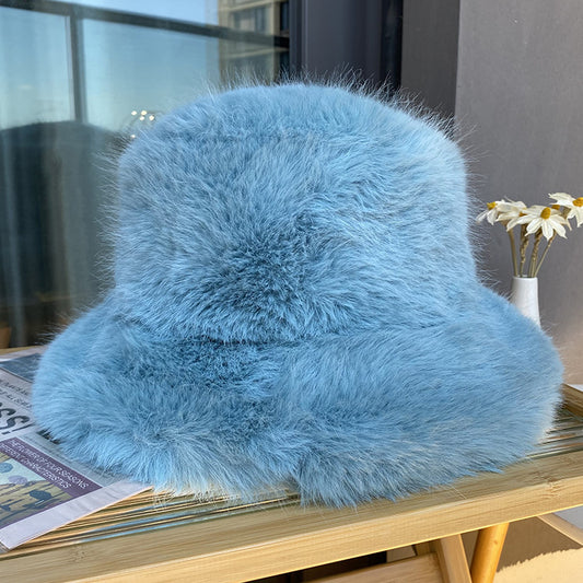 Wild Long Fur Bucket Hats