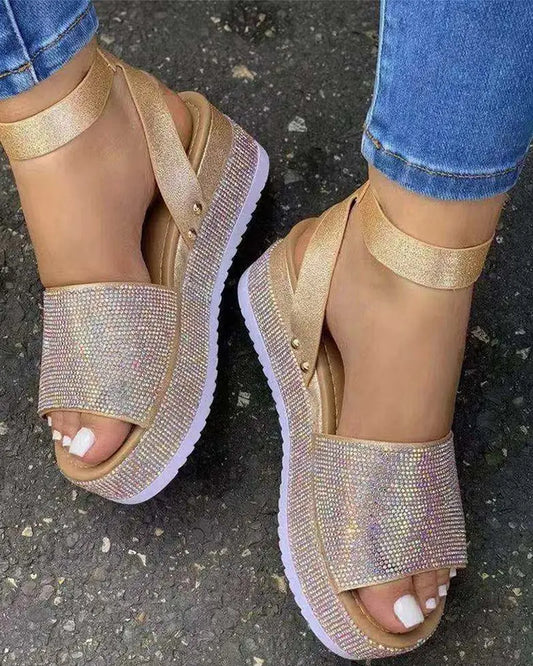 Ankle Strap Flat Sandals