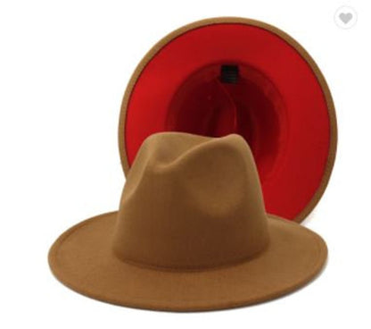 Fedora Wide Brim Hat