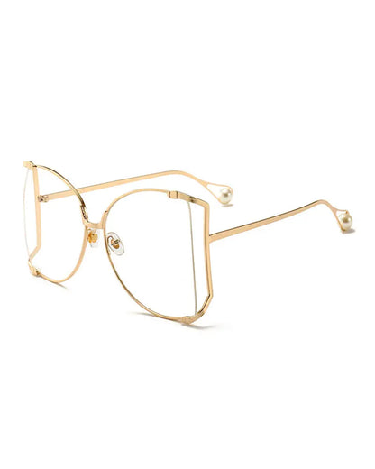 Half Round Big Frame Sunglasses