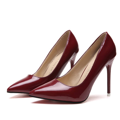Nude Stiletto Heel Pointed Toe High Heels