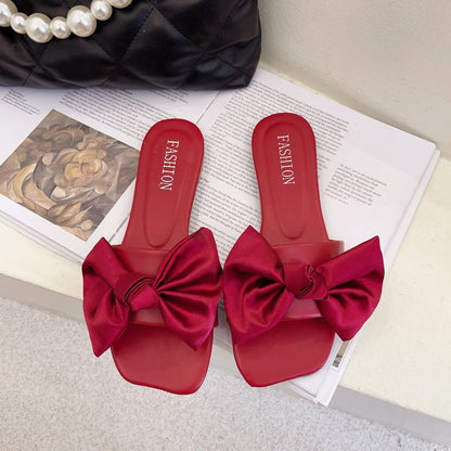 Flat Bowknot Slippers