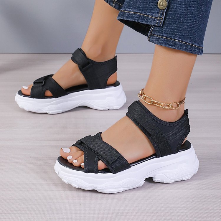 Platform Flat Sandals