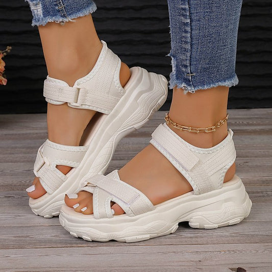 Platform Flat Sandals