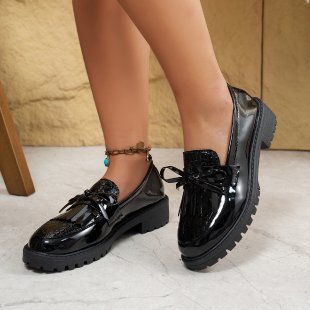 Bow Loafers Flats