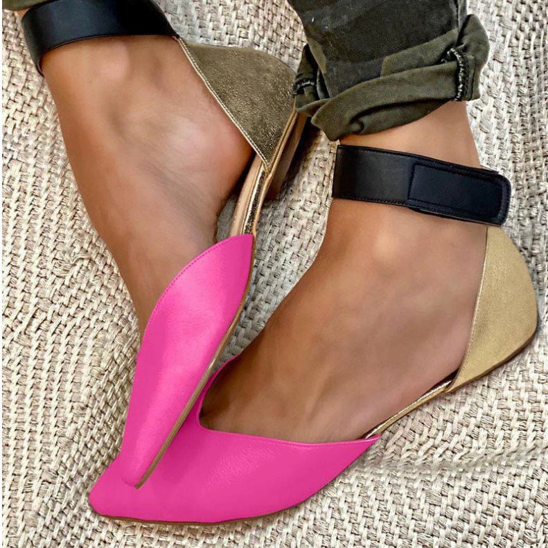 Velcro Hollowed Flats