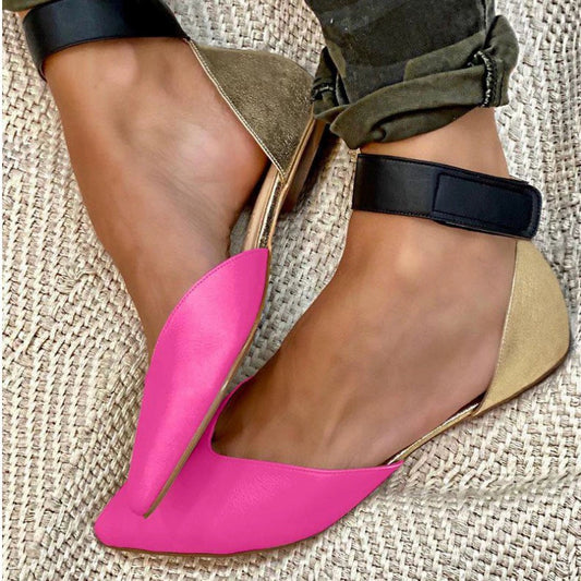Velcro Hollowed Flats