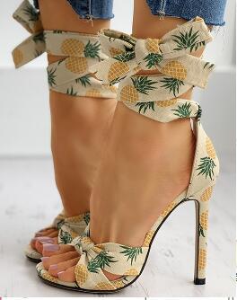 Cross Strap Sexy Stiletto Heel Sandals