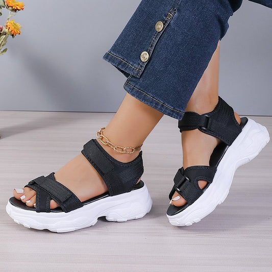Platform Flat Sandals