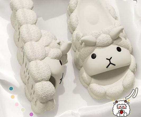 Sheep Style Soft Thick Bottom Non-slip Slippers