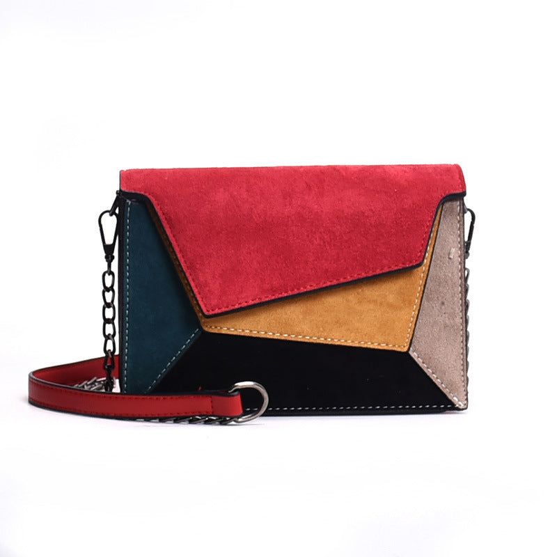 Simple Shoulder Stitching Handbags