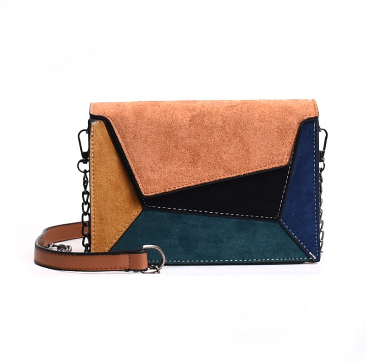 Simple Shoulder Stitching Handbags