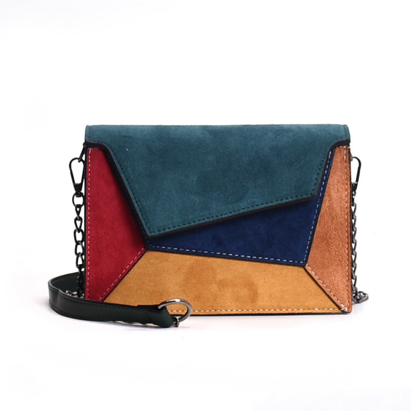 Simple Shoulder Stitching Handbags