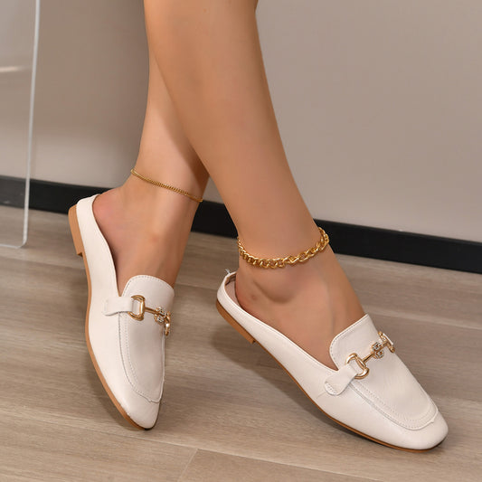 Soft Bottom Closed Toe Flats