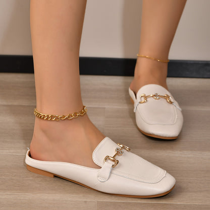 Soft Bottom Closed Toe Flats