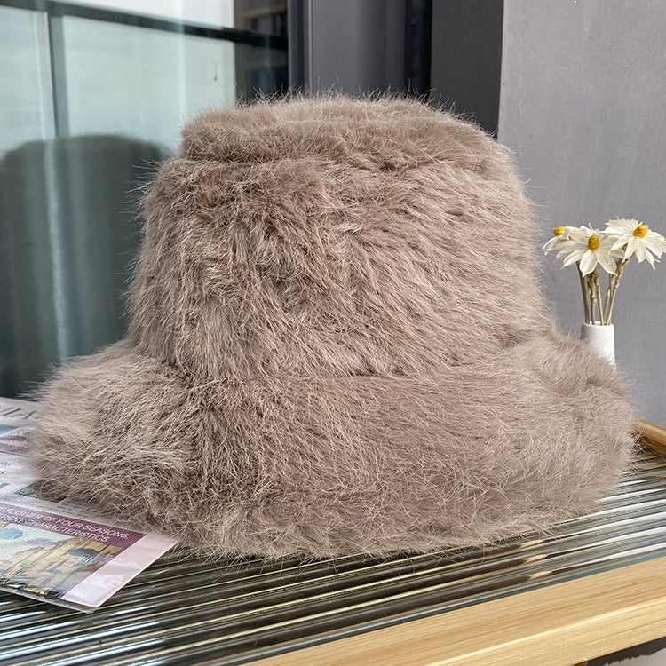 Wild Long Fur Bucket Hats