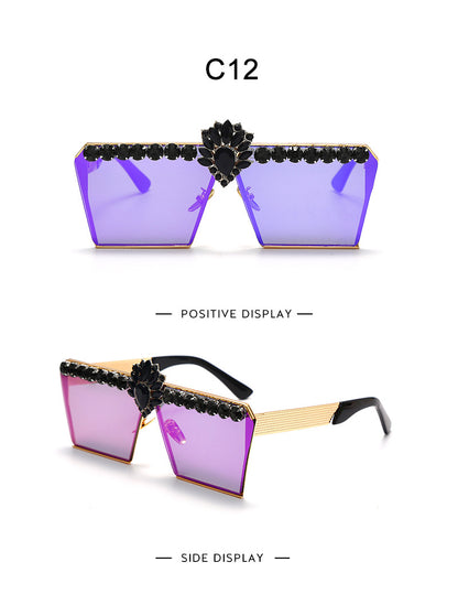 Square Jewel Sunglasses