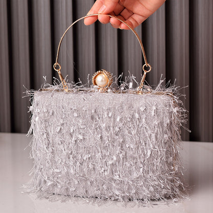 Tassel Square Crossbody Shoulder Handbags