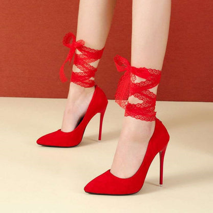 Thin Shallow Mouth Lace Strap