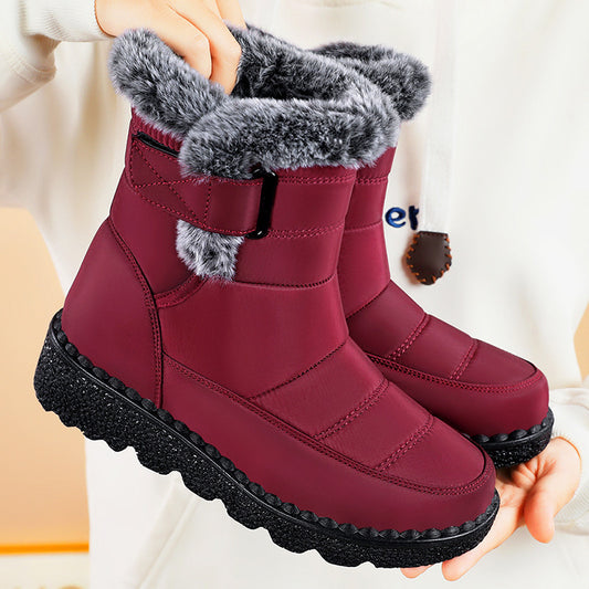 Snow Boots Fleece Lined Padded Warm Keeping