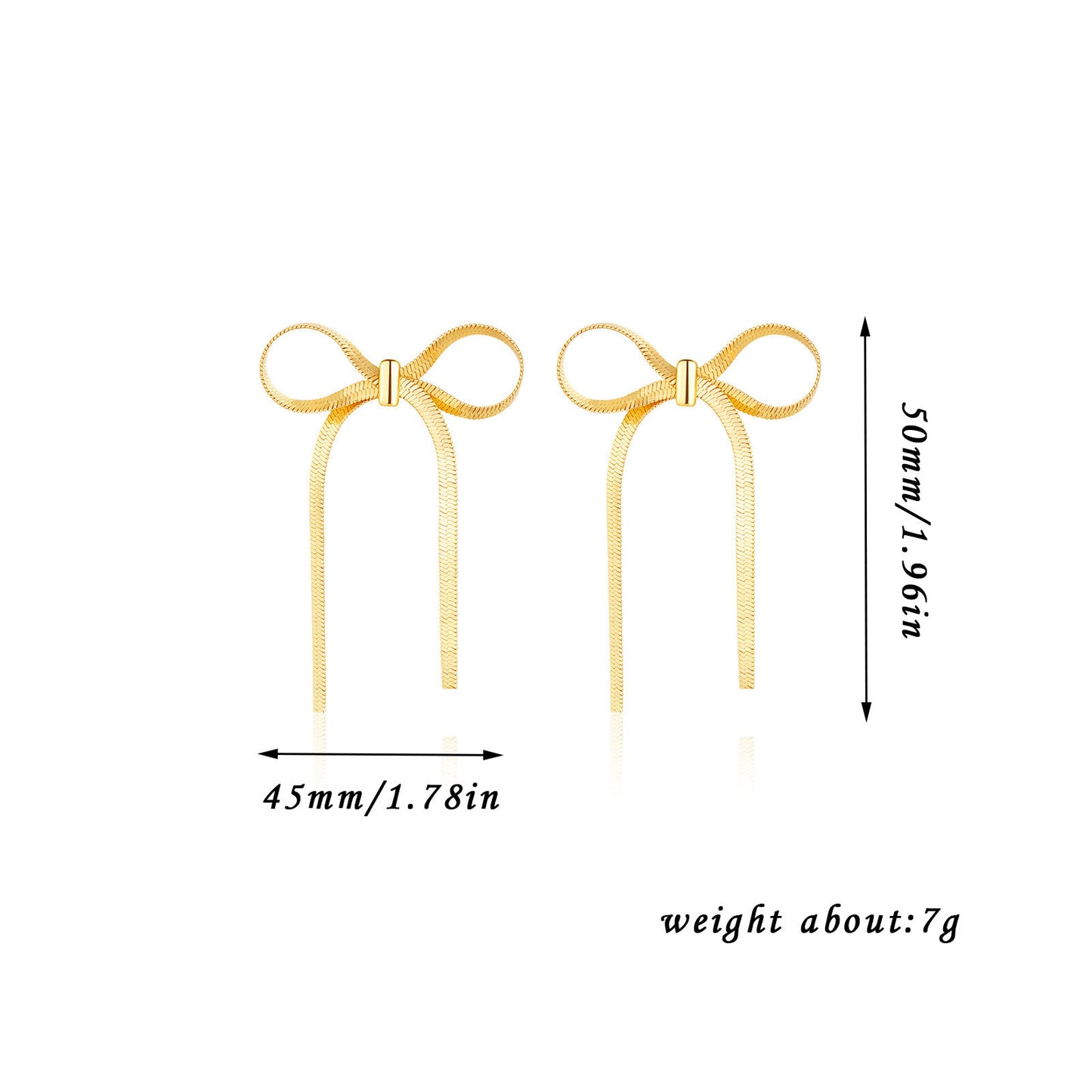 Electroplating Real Gold Simple Earrings