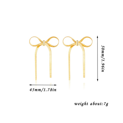Electroplating Real Gold Simple Earrings